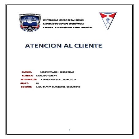 Atencion al cliente