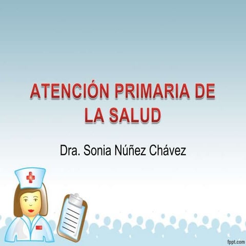Atencion primaria de la salud