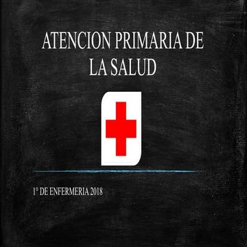 Atencion primaria de la salud Argentina | PPTX