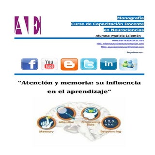 Atencion y memoria