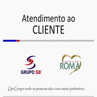 Atendimento ao cliente 2013