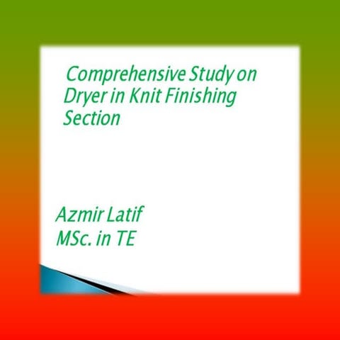 Textile dryer for knit fabric finishing