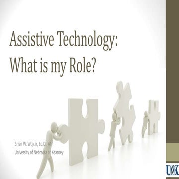 AT for Paraprofessionals   whats my role?