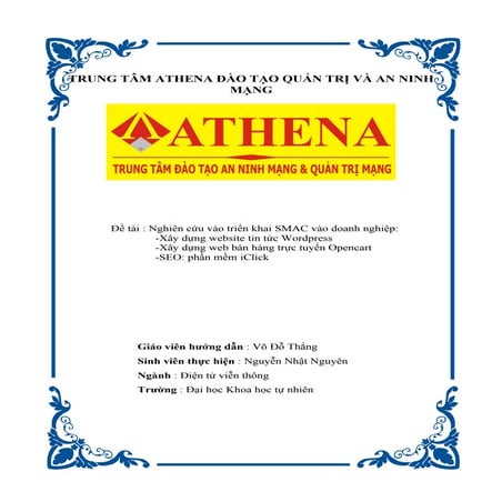 [Athena] Nguyễn Nhật Nguyên - Báo cáo thực tập