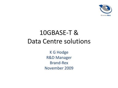 Athens Datacentres And 10 G