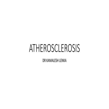 Atherosclerosis