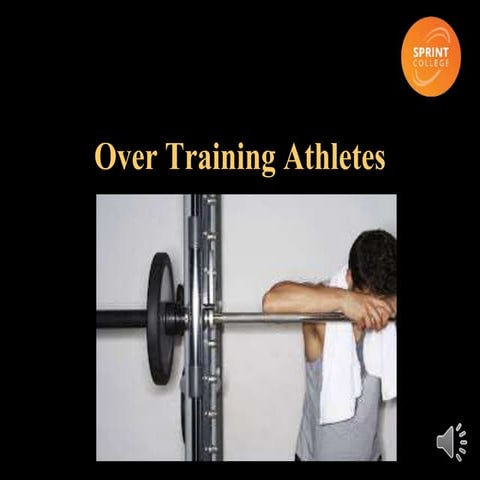 Athlete over training