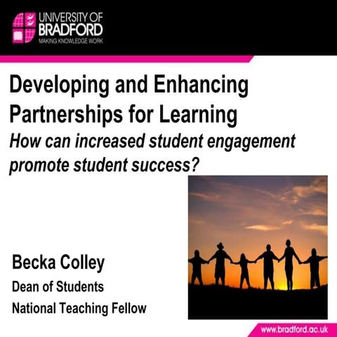 Developing and Enhancing Partnerships for Learning