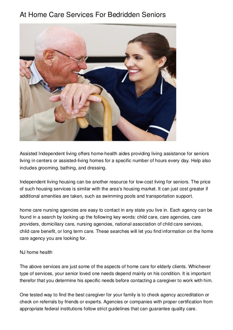 Home Health Care Companies Nj