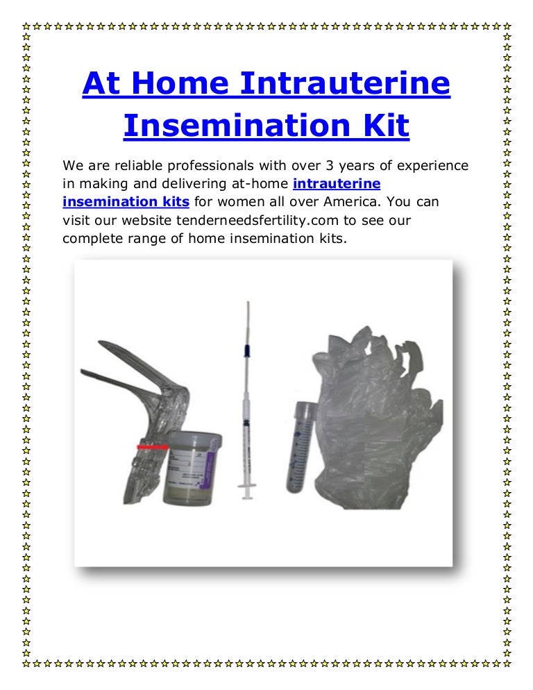 At Home Intrauterine Insemination Kit
