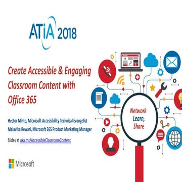Office 365 Accessibility - ATIA