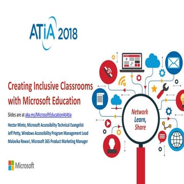 UPDATED! Microsoft Education - ATIA