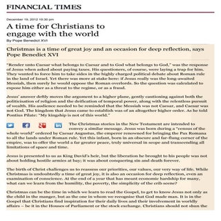 A time for Christians to engage wit...