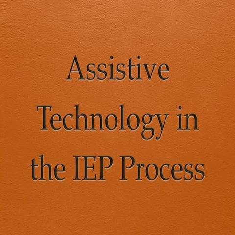 AT in IEP Process
