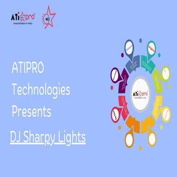 ATI PRO Technologies Presents DJ Sharpy Lights | PDF