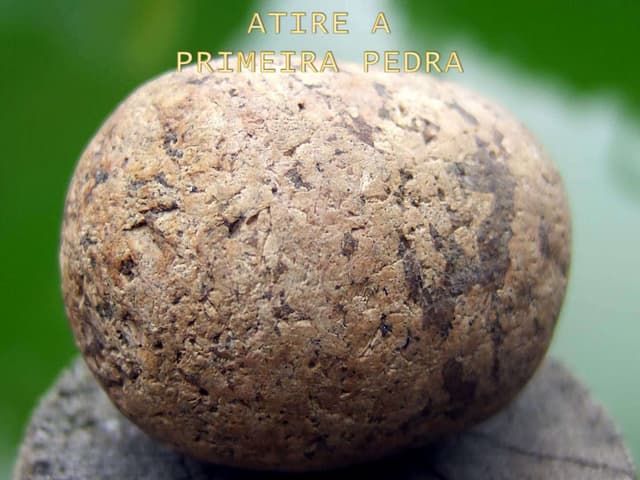 Atire a primeira pedra