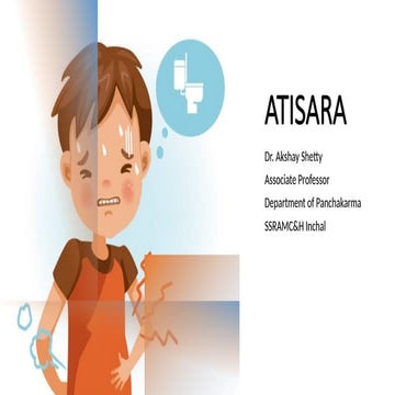 Atisara (Ayurveda) Dr Akshay Shetty.pptx