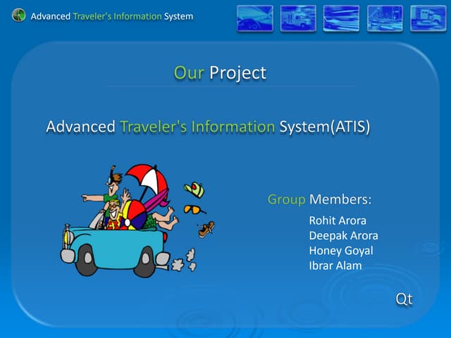 Advanced Traveler's Information System