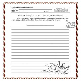 Atividade de português sobre o livr...