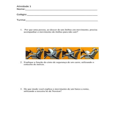 Atividade 1 leis de newton