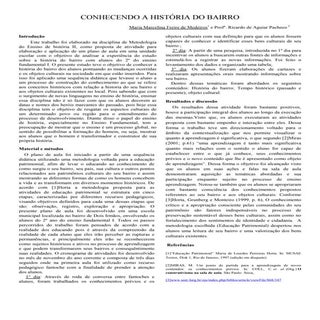 Atividade de avaliação