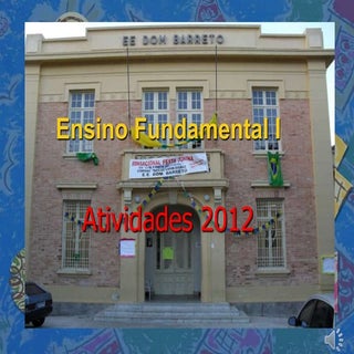 Atividades 2012 ciclo i