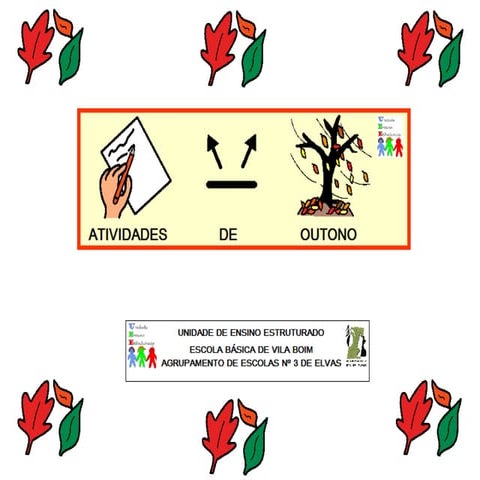 Atividades adaptadas para o outono