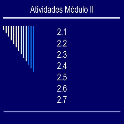 Atividades modulo ii | PPT