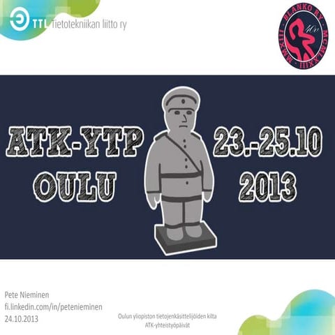 Yliopistojen ATK-yhteistyöpäivät 2013