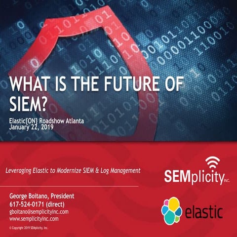 What is the Future of SIEM? 