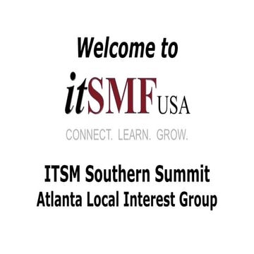 The path to true Service Management - Wining the hearts and minds of People