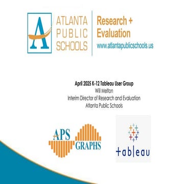 K12 Tableau Tuesday  - Algebra Equity and Access in Atlanta Public Schools