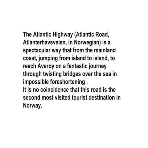 Atlantic Highway - Norway