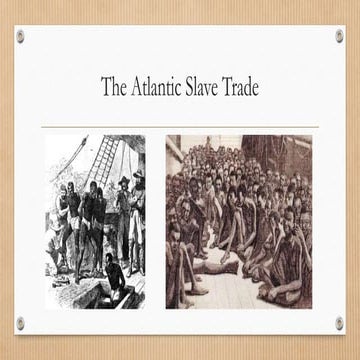 Atlantic slave trade