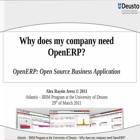 Introduction to Open ERP