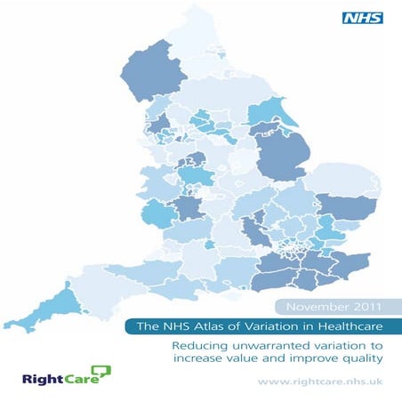 Atlas de variabilidad de práctica clínica de 2011 NHS
