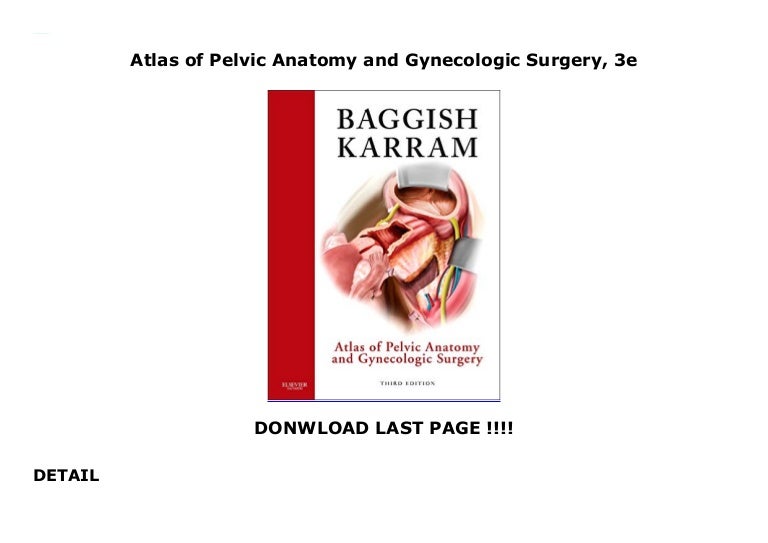 Pelvic Anatomy And Gynecologic Surgery