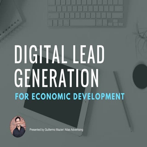 Digital Lead Generation for Economic Development