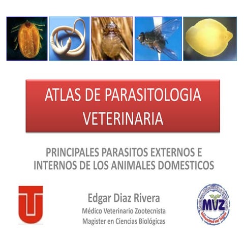 Atlas de parasitologia veterinaria