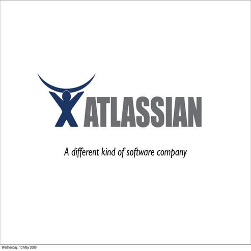 Atlassian - A Different Kind Of Software Company