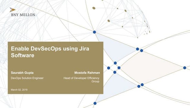 Enable DevSecOps using JIRA Software