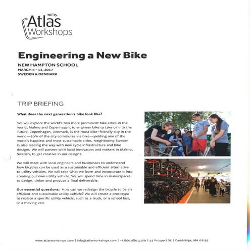 Atlas Student Packet