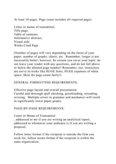 At least 10 pages. Page count includes all required pagesLetter.docx