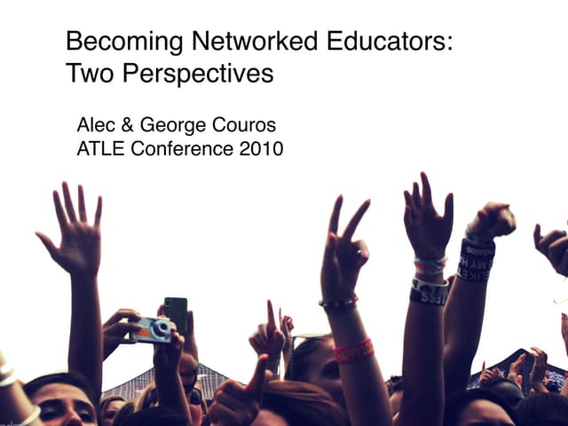 Becoming Networked Educators: Two Perspectives