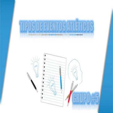 tipos de eventos atléticos 