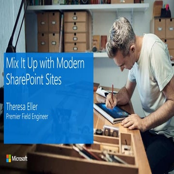 Mix It Up with Modern SharePoint Sites