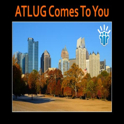 ATLUG comes to you ICS.UG 2015