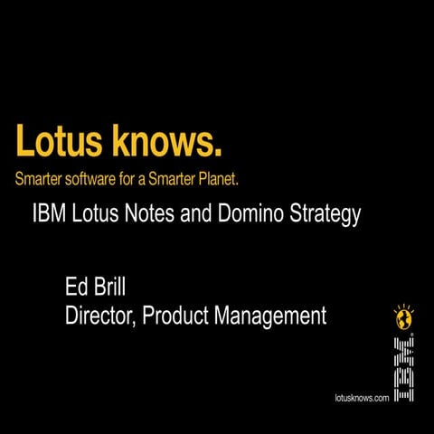 Lotus Notes and Domino Update - November 2010