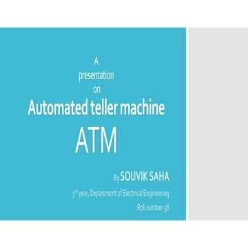 Automated Teller Machine