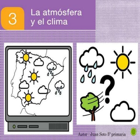 ATMÓSFERA, TIEMPO ATMOSFÉRICO Y CLIMA